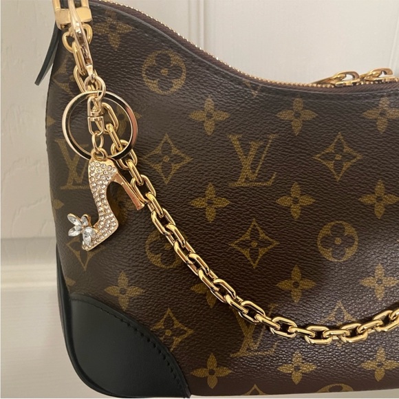 New! Bling Stiletto Purse Charm or Keychain - Picture 2 of 16